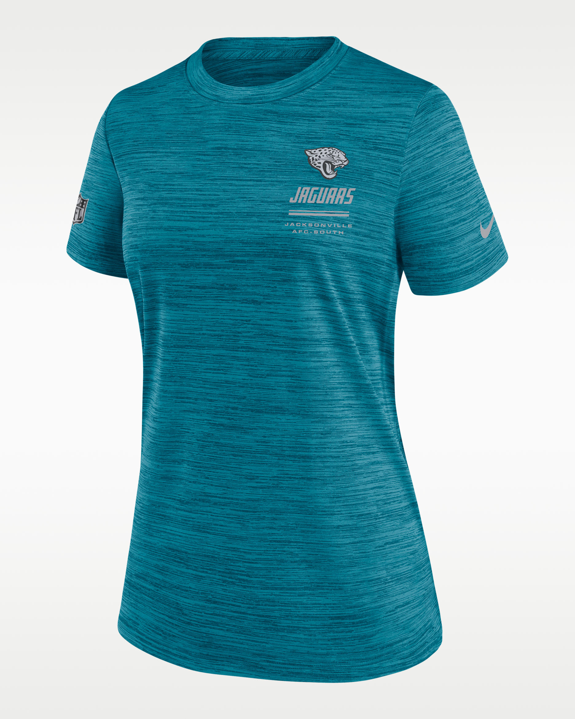 Jacksonville Jaguars Sideline Velocity Women's Nike Dri-FIT NFL T